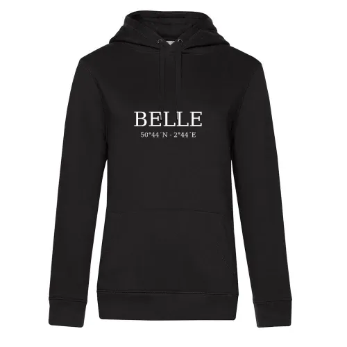 Belle Koordinaten Hoodie Frauen Queen Hooded