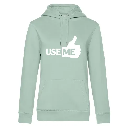 benutz mich mit like Daumen Frauen Hoodie