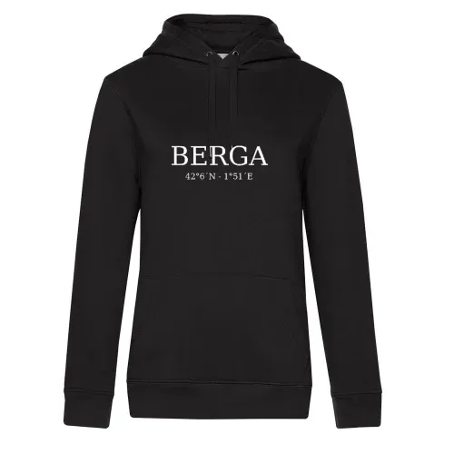 Berga Koordinaten Frauen Hoodie Berga Koordinaten Hoodie