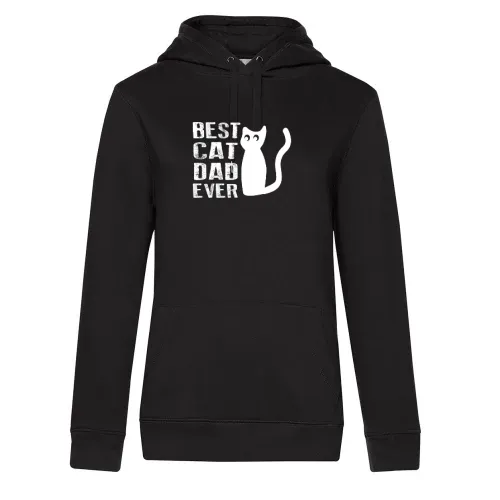 Best Cat Dad Ever Katzenliebhaber Männer Hoodie