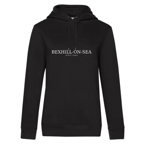 Bexhill-on-sea Koordinaten Hoodie Frauen Queen Hooded