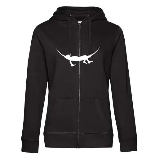 Bier trinken in Hängematte Frauen Hoodie