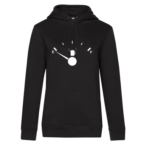 Biertankanzeige Leer Frauen Hoodie