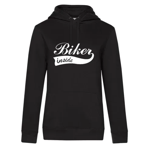 Biker inside Hoodie