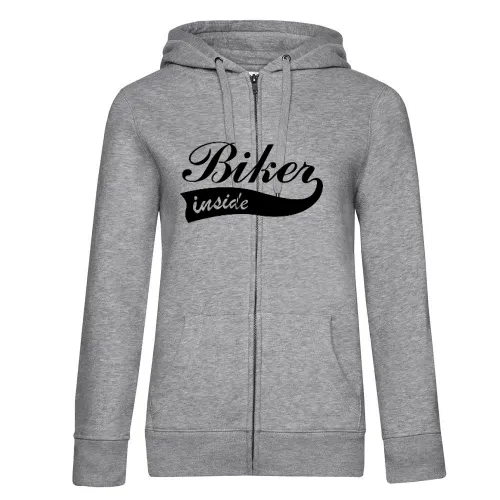 Biker inside Frauen Hoodie