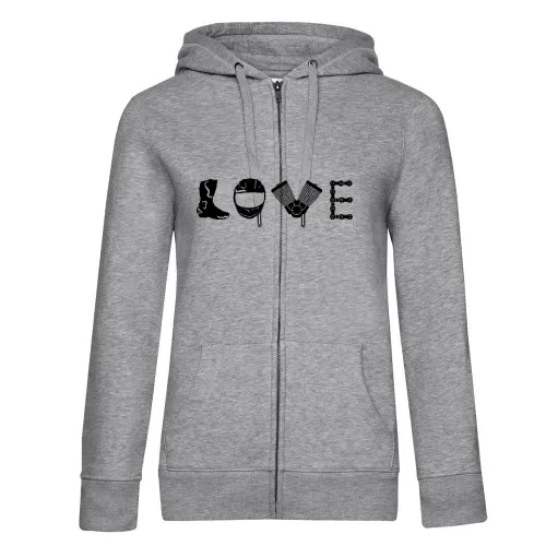 Biker Love Frauen Hoodie
