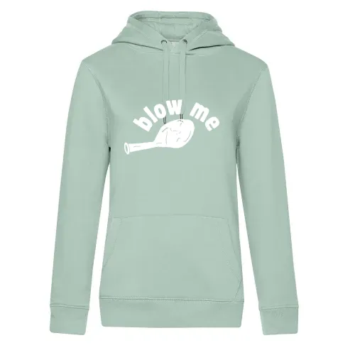blow me! Blas mich auf Luftballon Frauen Hoodie