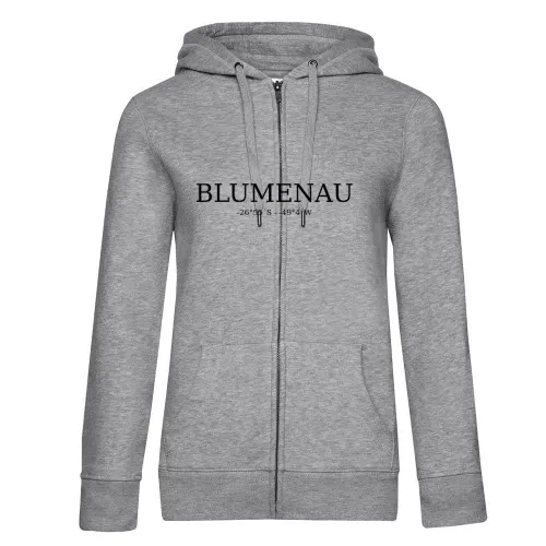 Blumenau Koordinaten Frauen Hoodie