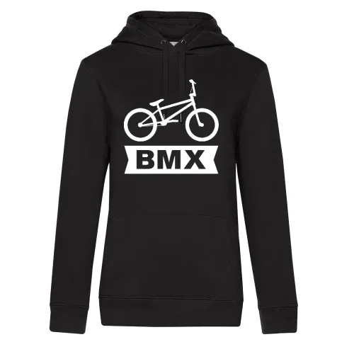 BMX Cross Bike Hoodie Frauen Queen Hooded