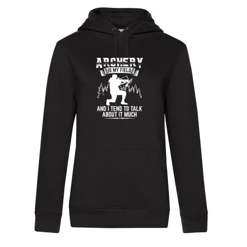 Bogenschießen Ist Mein Ding Bogenschützen Spruch Frauen Hoodie Bogenschießen Ist Mein Ding Bogenschützen Spruch Hoodie