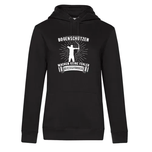 Bogenschützen Improvisieren Spruch - Archer Frauen Hoodie Bogenschützen Improvisieren Spruch - Archer Hoodie
