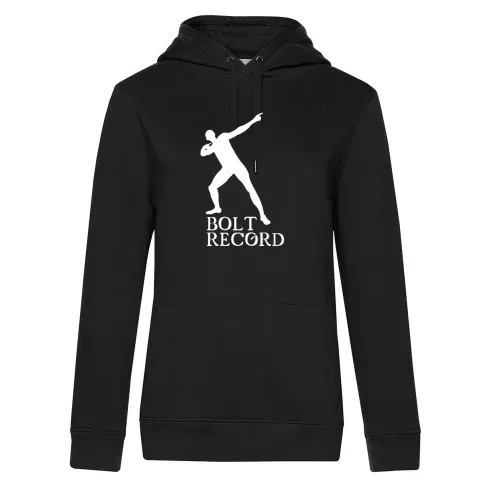 Bolt Record Frauen Hoodie