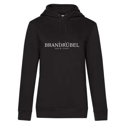 Brandrübel Koordinaten Hoodie Frauen Queen Hooded