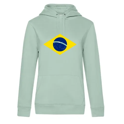 Brasilien Fahne Hoodie