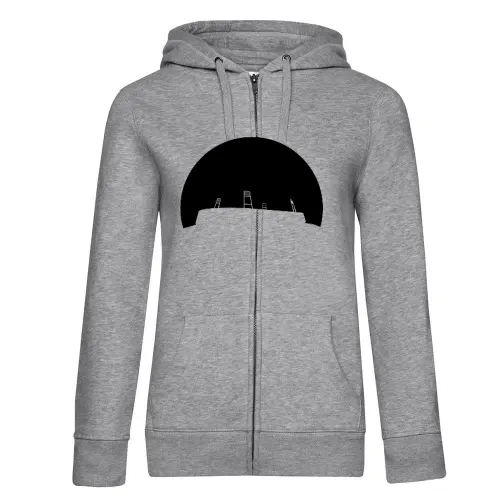 Bremen Fussballstadion im Sonnenuntergang Frauen Hoodie