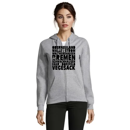 Bremen Stadtteile Frauen Hoodie