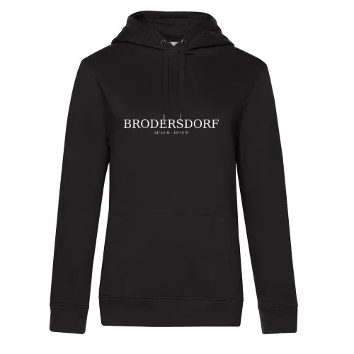 Brodersdorf Koordinaten Hoodie Frauen Queen Hooded
