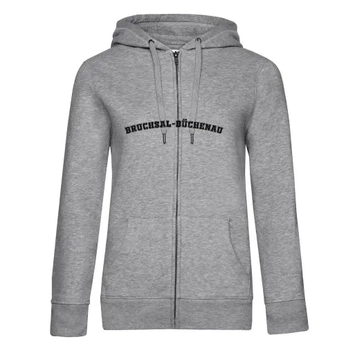 Bruchsal-Büchenau Hoodie Frauen Queen Zipped