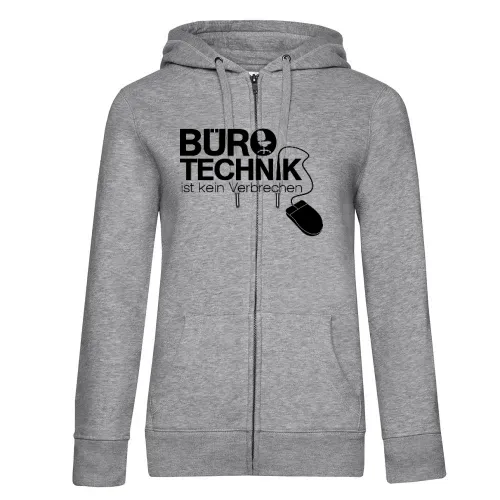Bürotechnik ist kein Verbrechen Frauen Hoodie