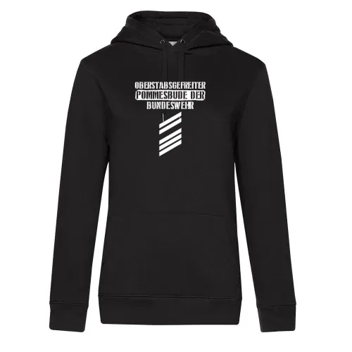 Bundeswehr Mannschaften Spruch Oberstabsgefreiter Frauen Hoodie Bundeswehr Mannschaften Spruch Oberstabsgefreiter Hoodie