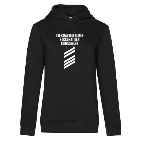 Bundeswehr Mannschafter Oberstabsgefreiter OSG Frauen Hoodie