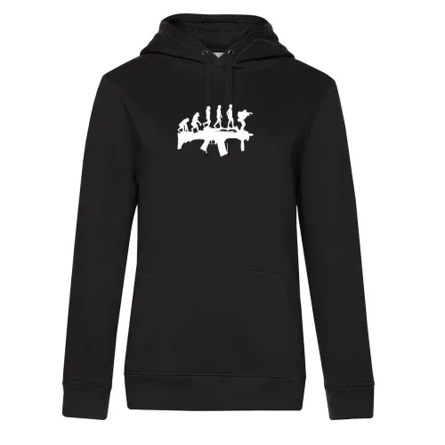 Bundeswehr Soldaten Evolution - Gewehr Soldat Evo Frauen Hoodie