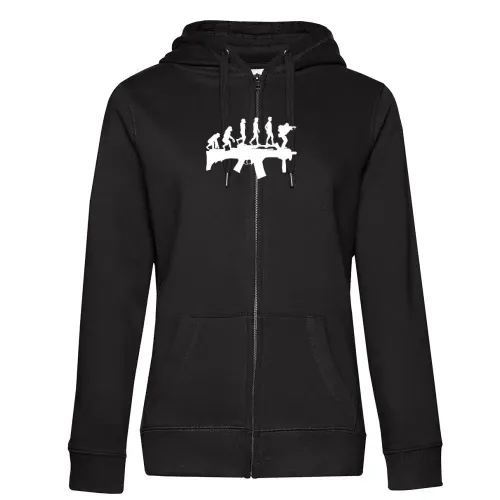 Bundeswehr Soldaten Evolution - Gewehr Soldat Evo Frauen Hoodie
