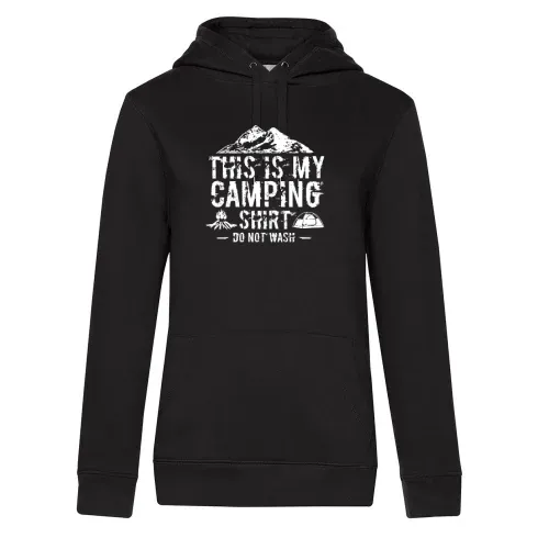 Camping Outdoor Spruch Hoodie