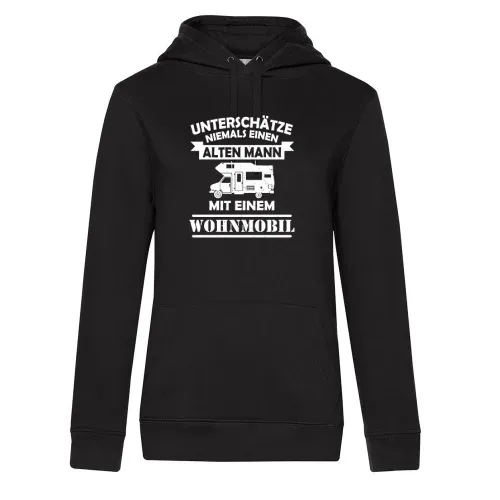 Camping Rentner Womo Wohnmobil Camper Wohnwagen Frauen Hoodie