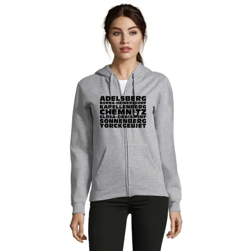 Chemnitz Stadtteile Frauen Hoodie
