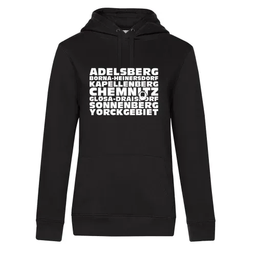 Chemnitz Stadtteile Frauen Hoodie