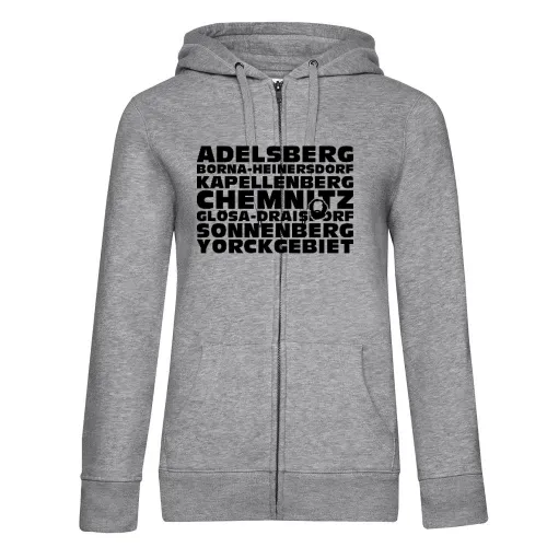 Chemnitz Stadtteile Frauen Hoodie