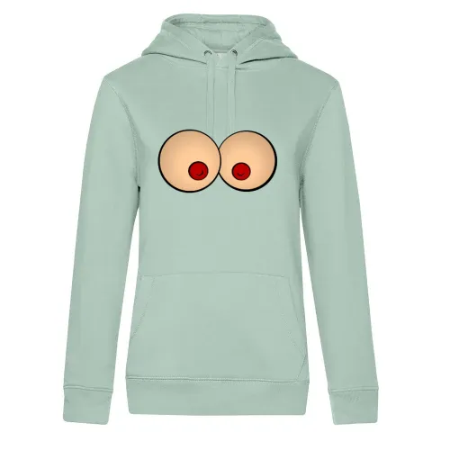 Comic Brüste Hoodie