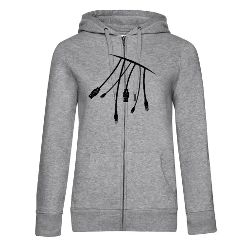 Computerkabel Frauen Hoodie
