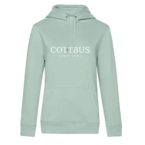 Cottbus Koordinaten Hoodie Frauen Queen Hooded