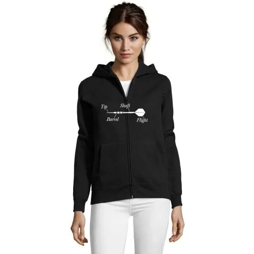 Dartpfeil Beschreibung Frauen Hoodie