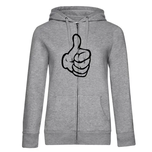 Daumen aus Faust Frauen Hoodie