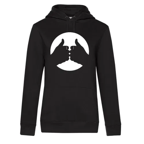 Daumen hoch Hoodie Frauen Queen Hooded