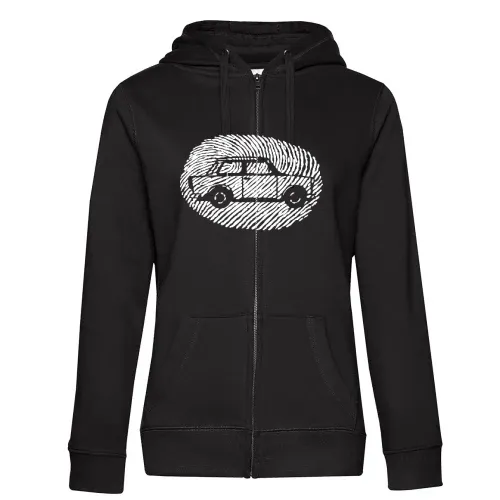 Daumenabdruck Trabi Frauen Hoodie