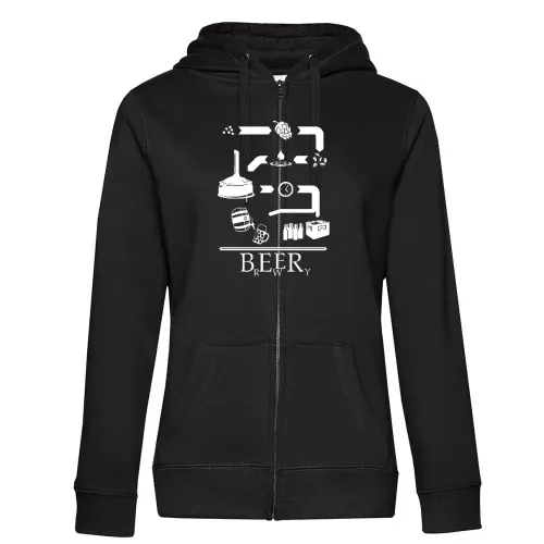 Der Weg des Bieres Frauen Hoodie