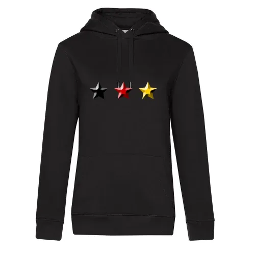 Deutschland drei 3 Sterne Hoodie