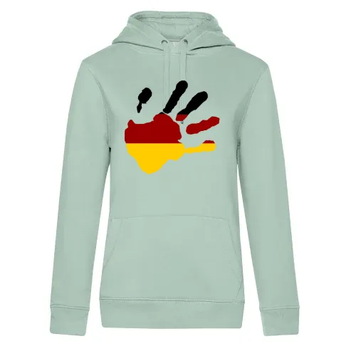 Deutschland Hand aufs Herz Hoodie
