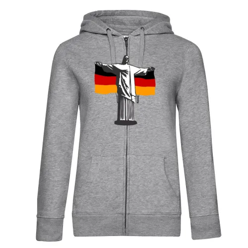 Deutschland Jesus in Rio Frauen Hoodie