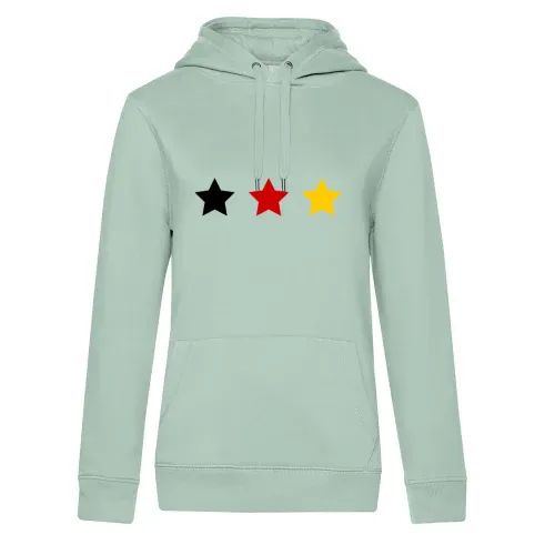 Deutschlands 3 Sterne Hoodie Frauen Queen Hooded
