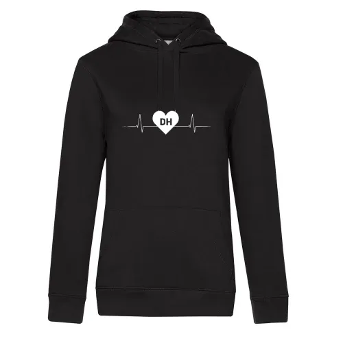 Diepholz DH Nummernschild Herzschlag Frauen Hoodie Diepholz DH Nummernschild Herzschlag Hoodie