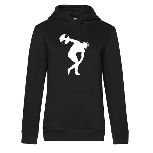 DJ Diskus Frauen Hoodie