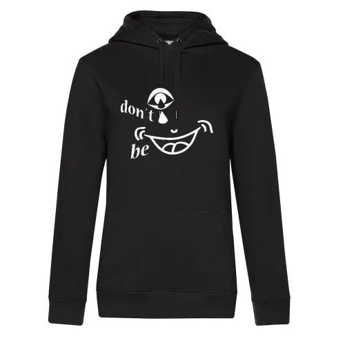 Don´t worry be happy Hoodie Frauen Queen Hooded