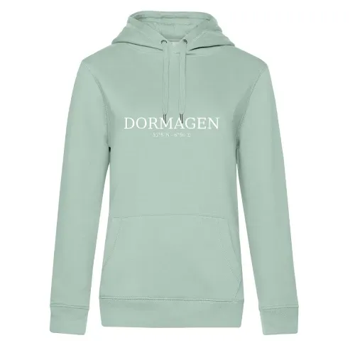 Dormagen Koordinaten Hoodie Frauen Queen Hooded