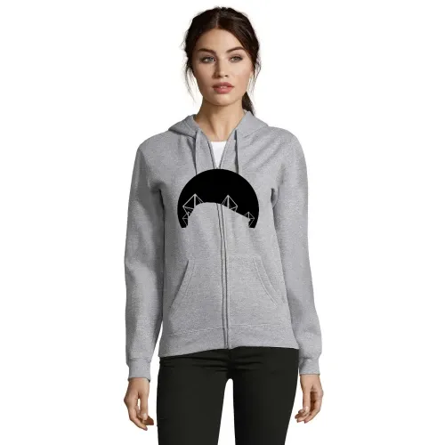 Dortmunder Fussballstadion im Sonnenuntergang Frauen Hoodie
