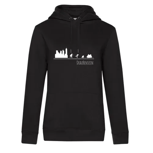 Draußensein Zelt Backpacker Outdoor Geschenk T-Shi Hoodie